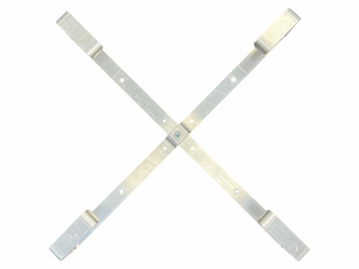 Aluminium Storage Brackets For Telecomunication Cables - 4x30mm 500mm