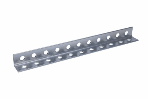 Hot-dip Galvanized Steel Pole Crossbar With 15 Holes 40x4x1090mm