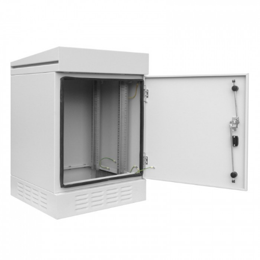 Outdoor Free-Standing Telecomm. Cabinet 19" 18U, 610x610x1160mm