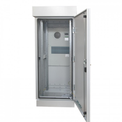 Outdoor Free-Standing Telecomm. Cabinet 19" 28U, Air-Conditioned 610x610x1600mm