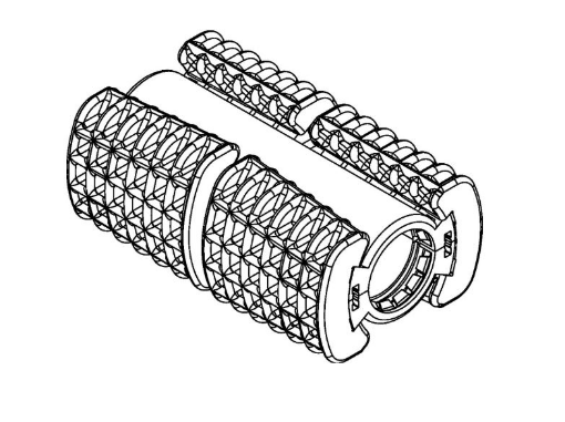 EBM 32-splitable connector Gabocom -HDPE 32mm