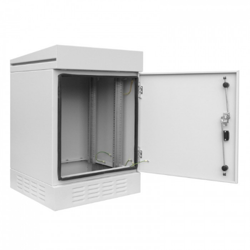 Outdoor Free-Standing Telecomm. Cabinet 19" 12U, 610x610x890mm