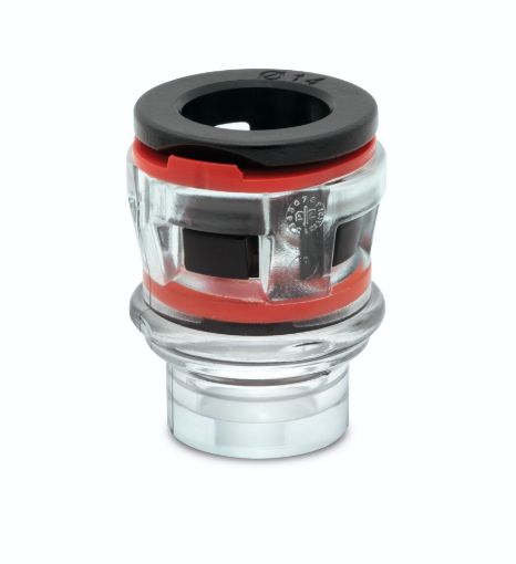 CV4750 14 - endstop Connector with clip for microcut 14mm